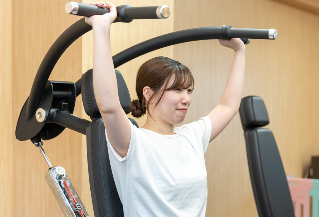 運動療法中の写真